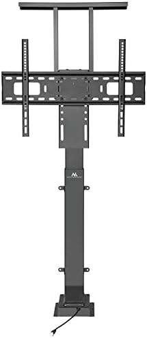 Maclean MC-866 Support TV réglable en hauteur électriquement pour chambre avec télécommande Max 50kg Max VESA 600x400  
