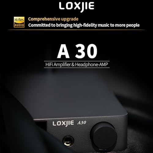 Loxjie Amplificateur Audio Domestique A30 Classe Dnjw1194brigade Avec DAC & HiFi & EQ Mode Support APTX BT 5.0 & USB & C