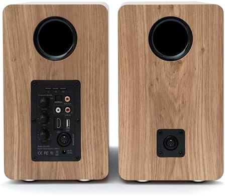 VULKKANO A5 Arc Enceintes Monitoring Active pour Professionnels avec Woofer 5.25", Bluetooth 5.0, HDMI Arc, Optique, RCA